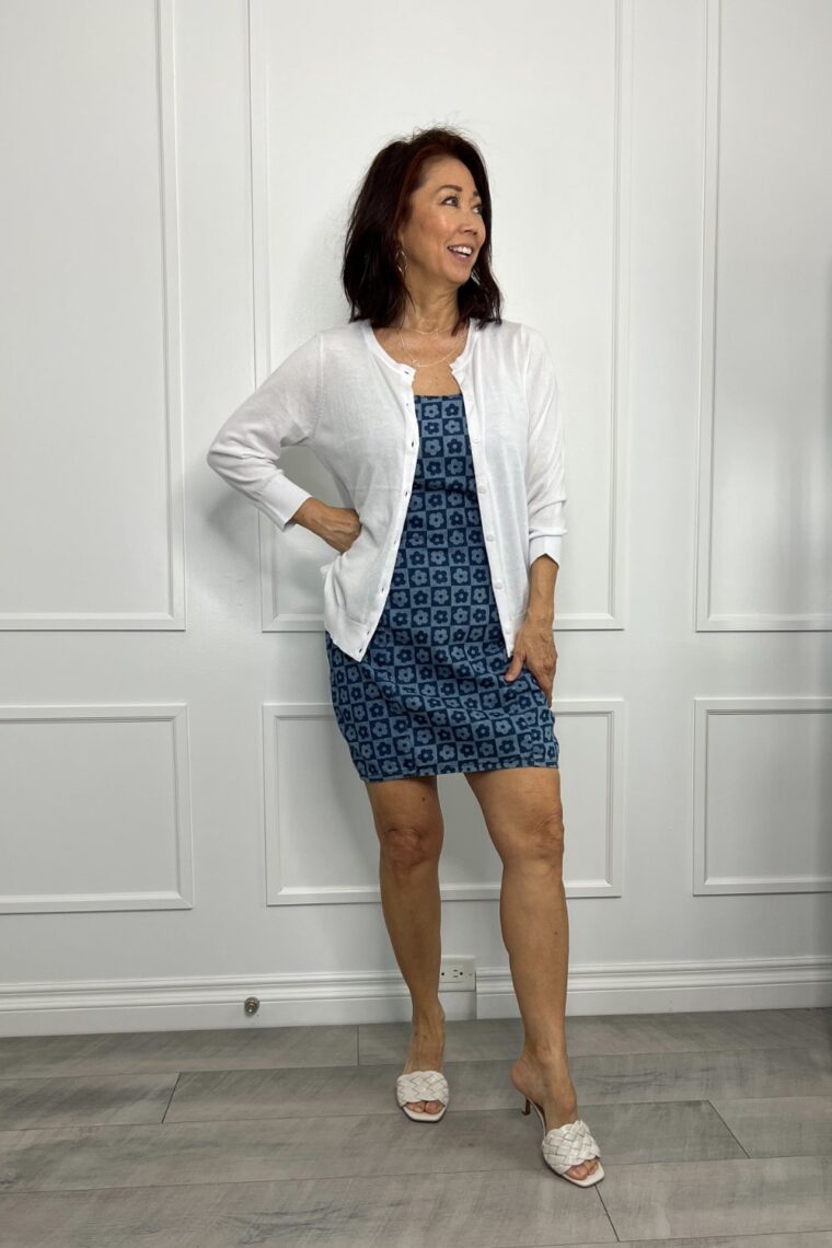 jeans dress for a casual work outfit