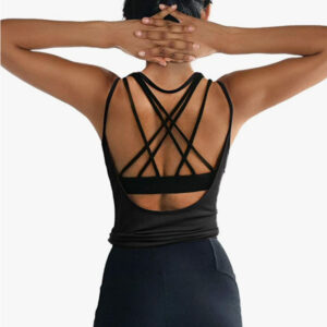 Backless Workout Top