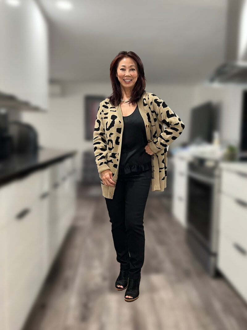 LEOPARD CARDIGAN AMAZON