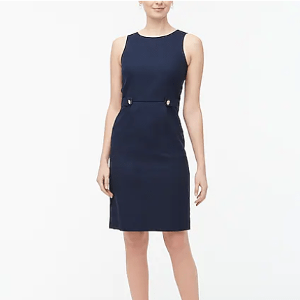 navy blue sheath dress.1