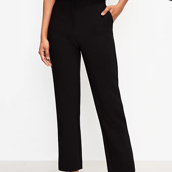 black slim pants