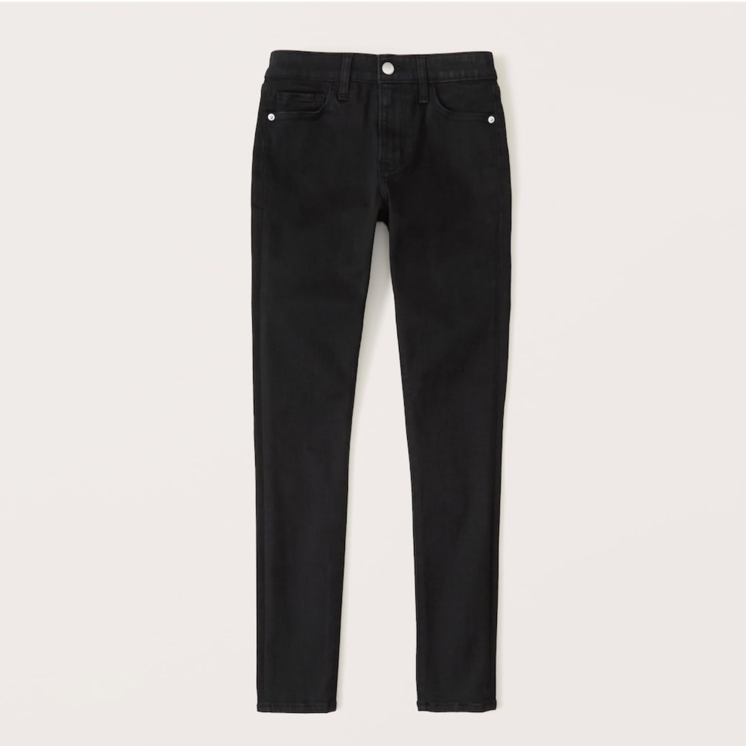 A&F Mid Rise Super Skinny Jeans